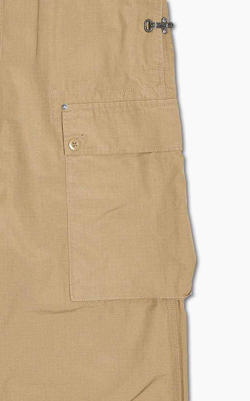 Nigel Cabourn Naval Dungaree Cotton Ripstop Tan