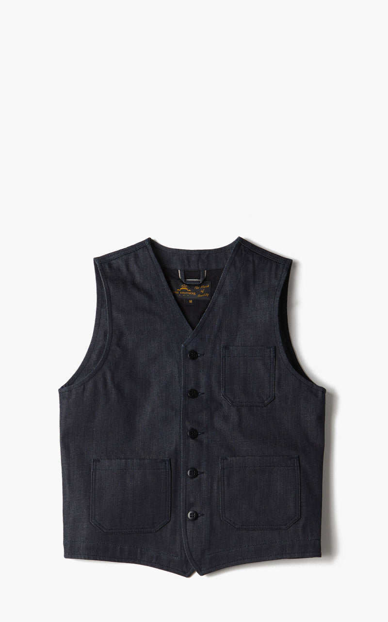 Pike Brothers 1937 Roamer Vest Metal Indigo