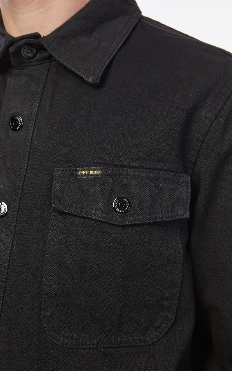 Pike Brothers 1943 CPO Shirt Pitch Black