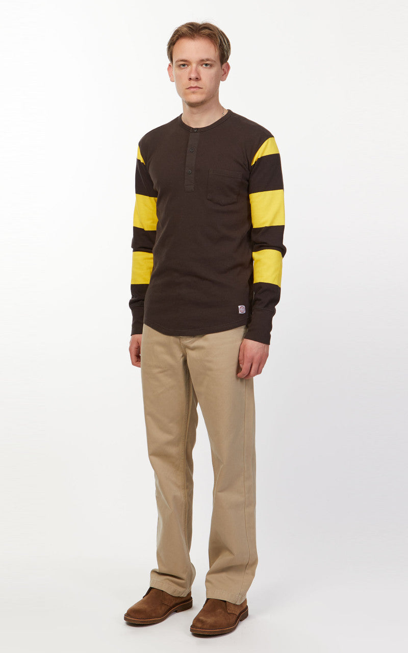Pike Brothers 1950 Racing Jersey Sprocket Black/Yellow