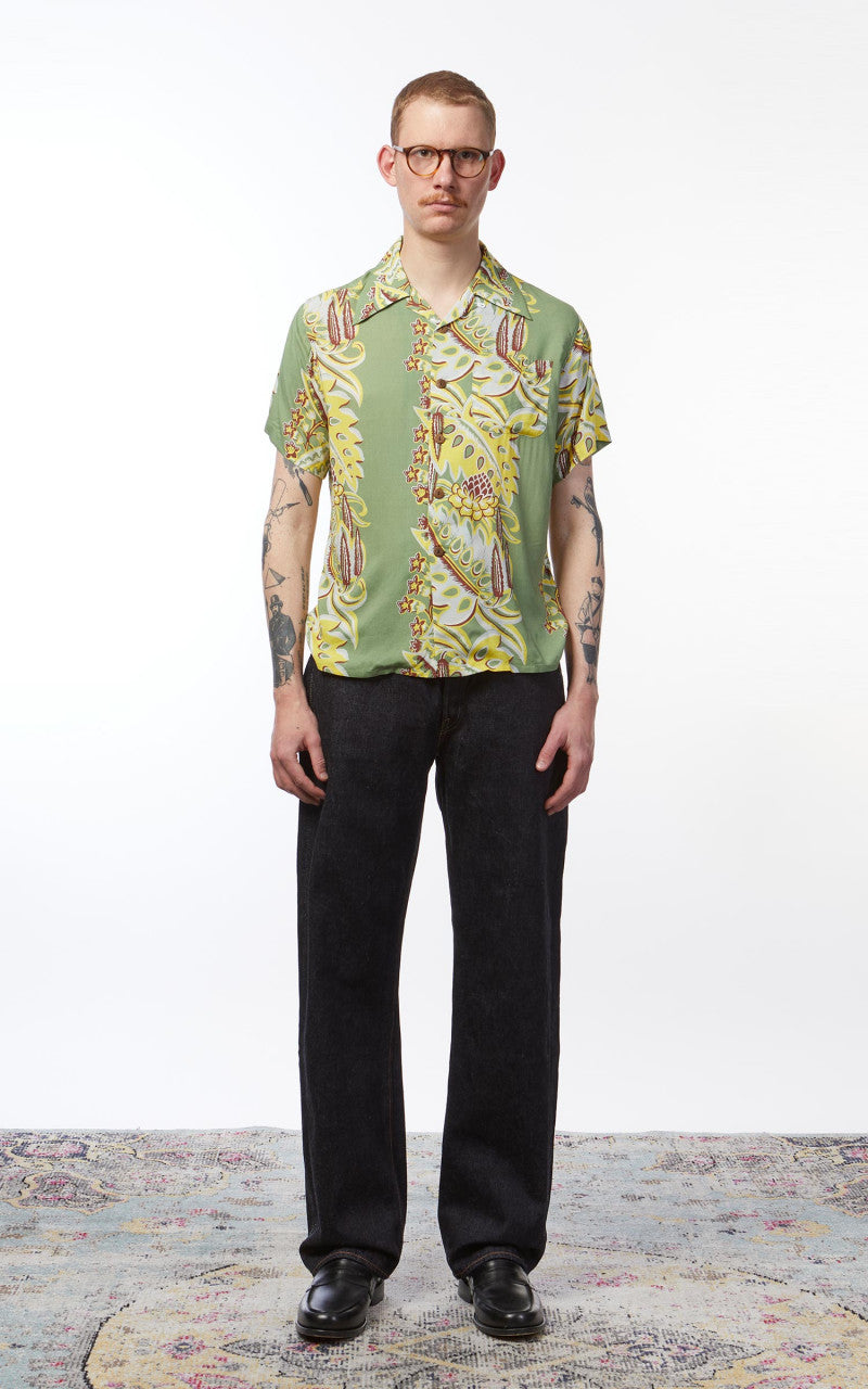 Pike Brothers 1947 Albert Shirt Lanai Green