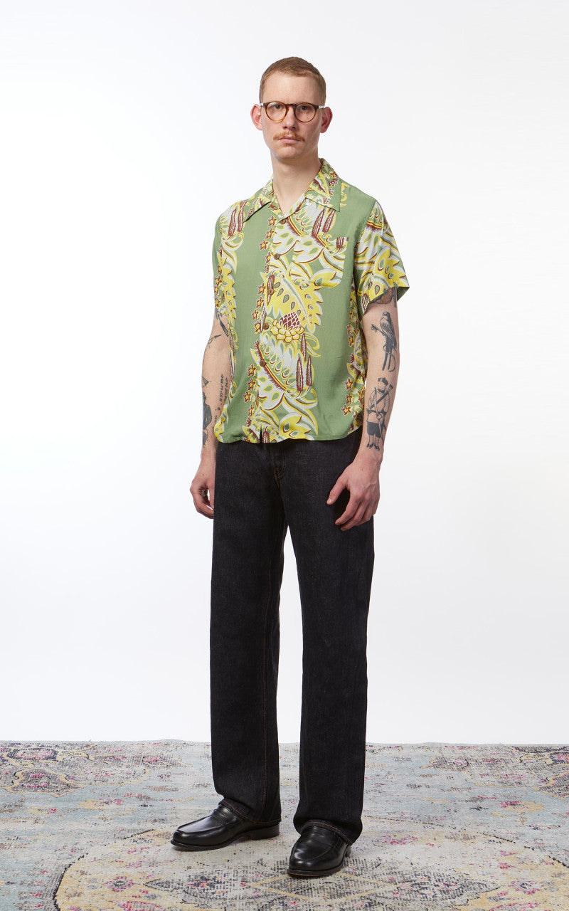 Pike Brothers 1947 Albert Shirt Lanai Green