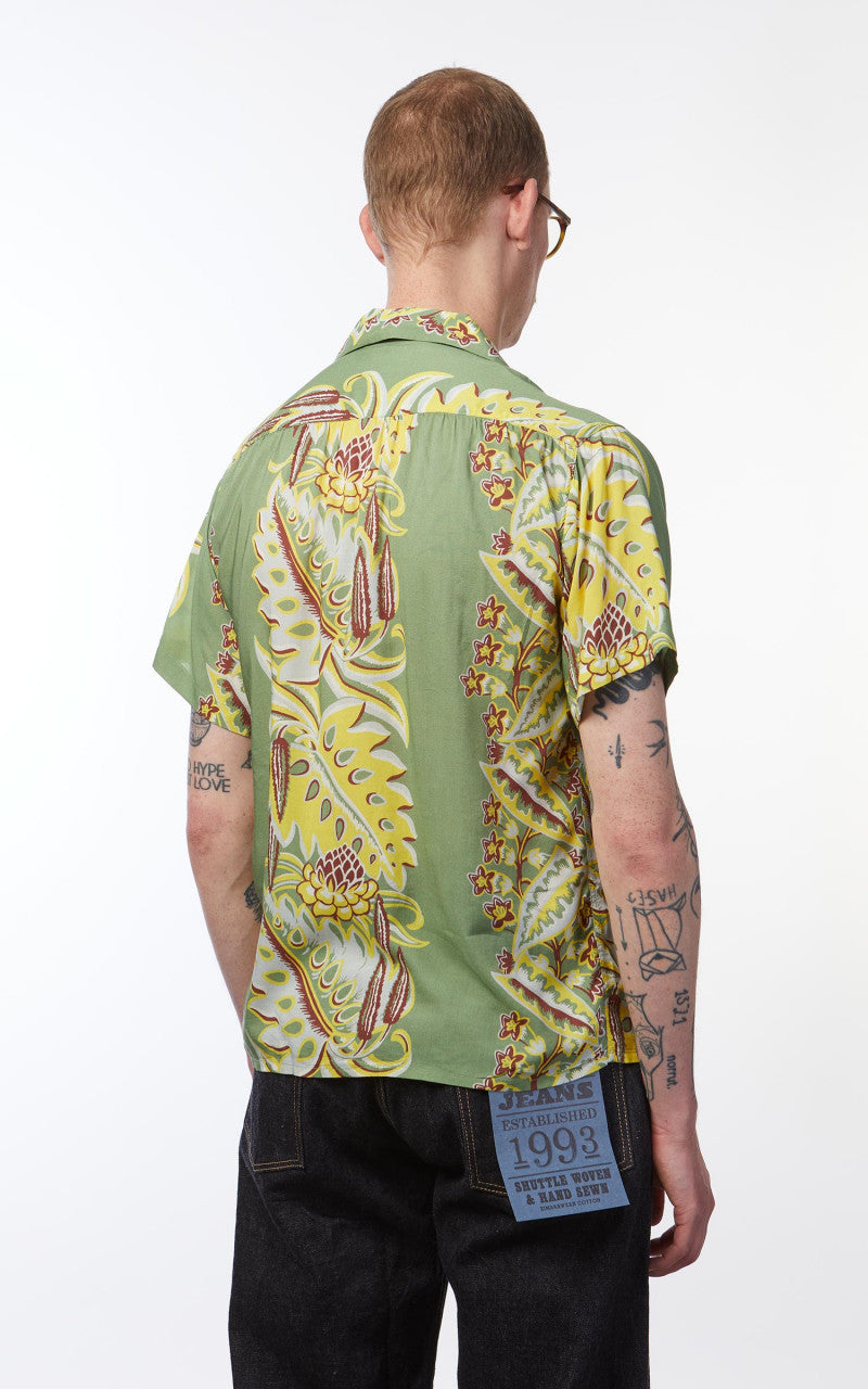 Pike Brothers 1947 Albert Shirt Lanai Green
