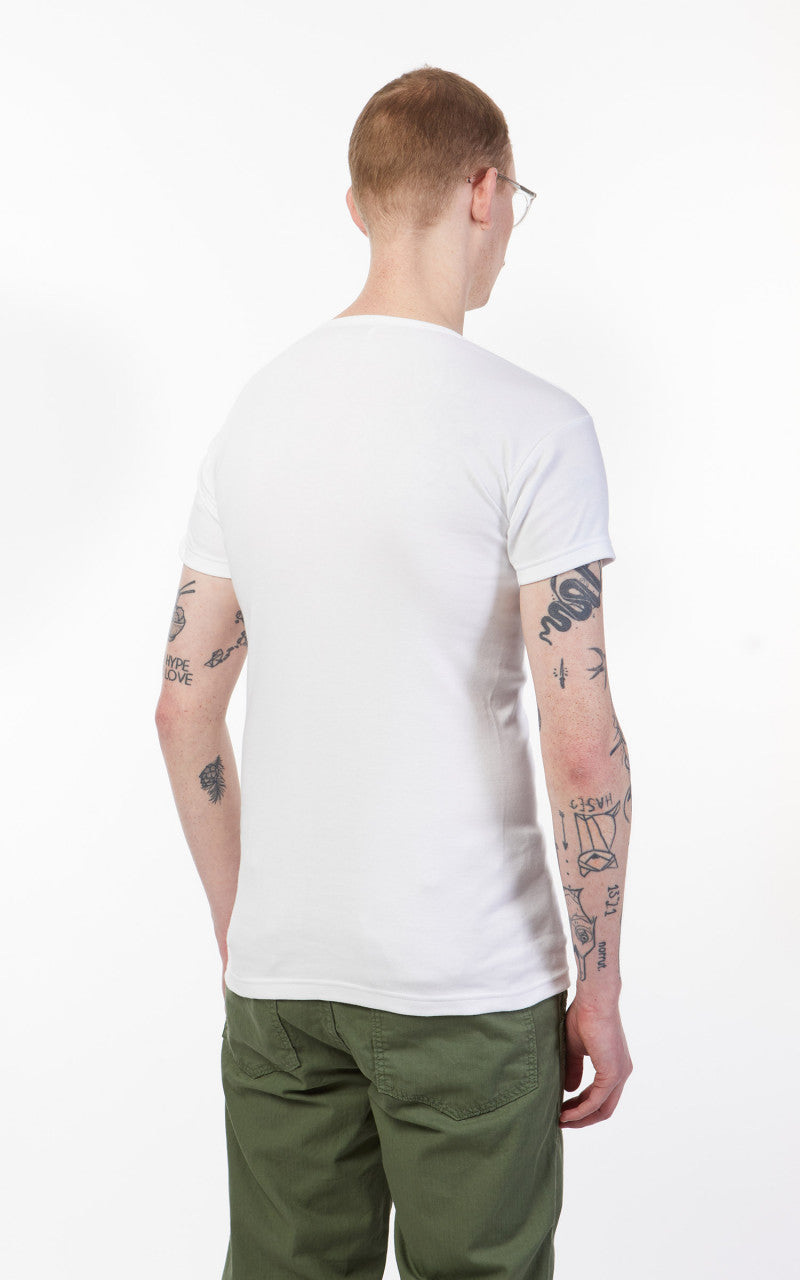 Pike Brothers 1947 Round Neck Tee 2-Pack White