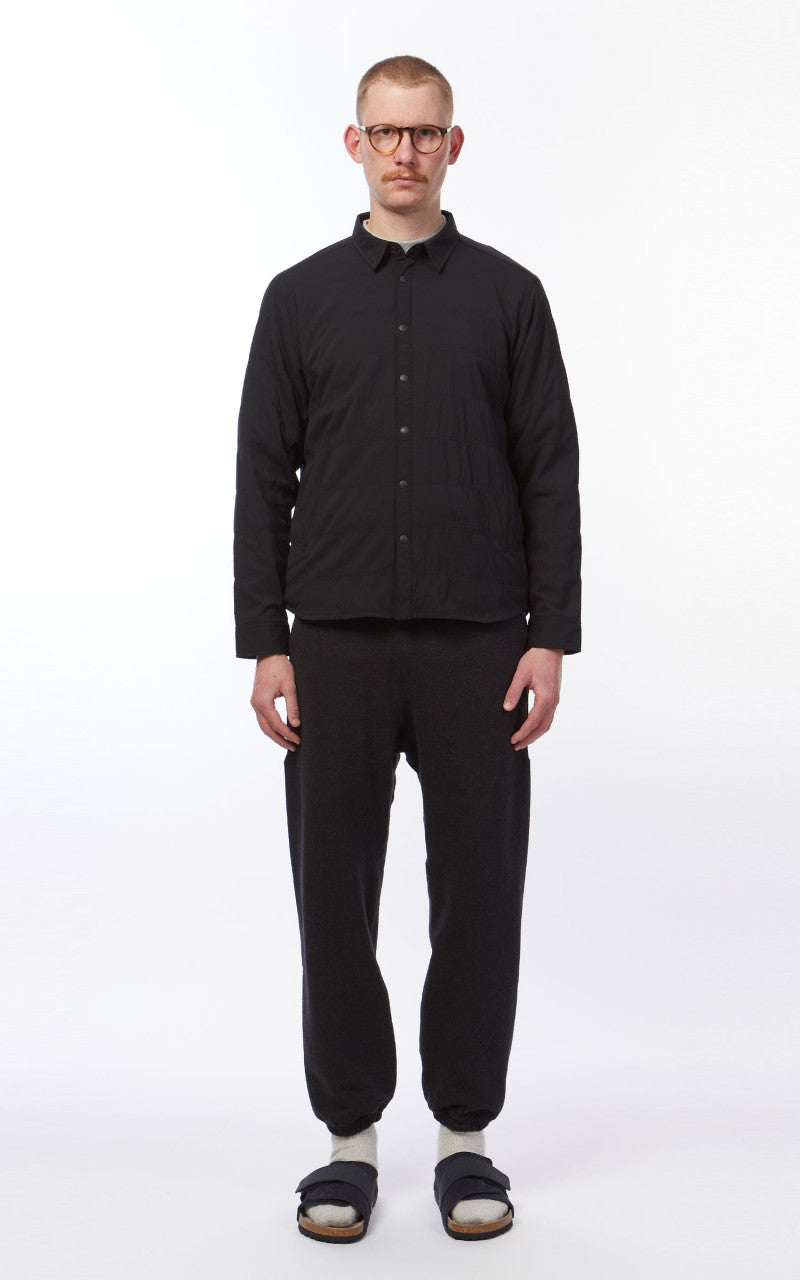 Snow Peak Recycled Cotton Sweat Pants Black