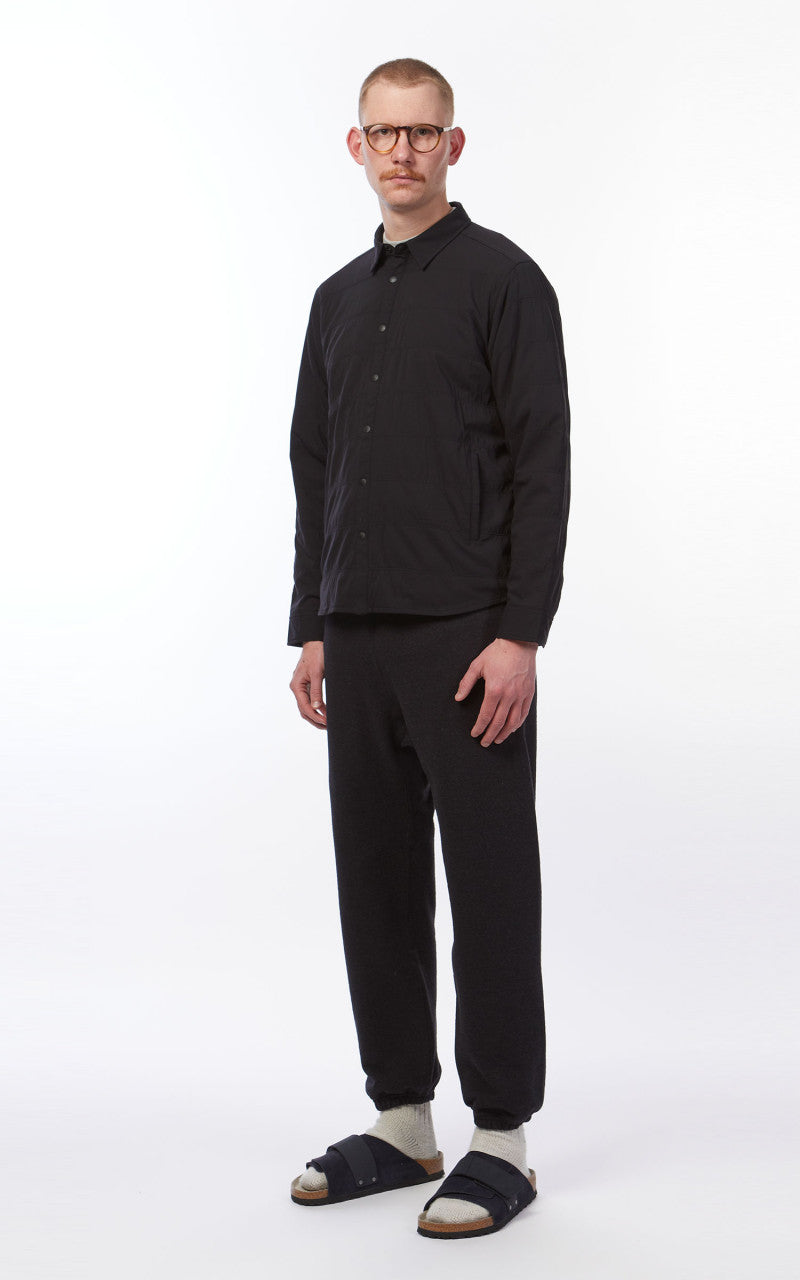 Snow Peak Recycled Cotton Sweat Pants Black