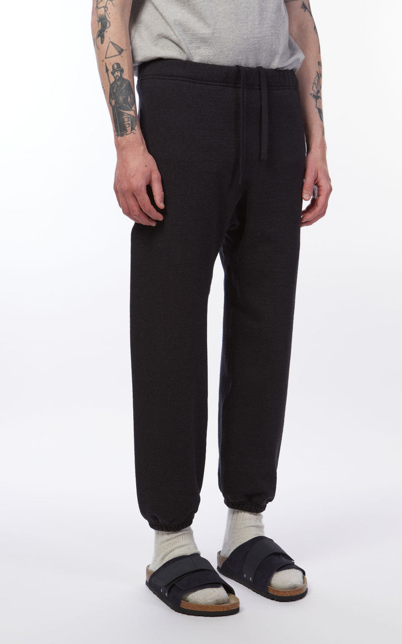 Snow Peak Recycled Cotton Sweat Pants Black