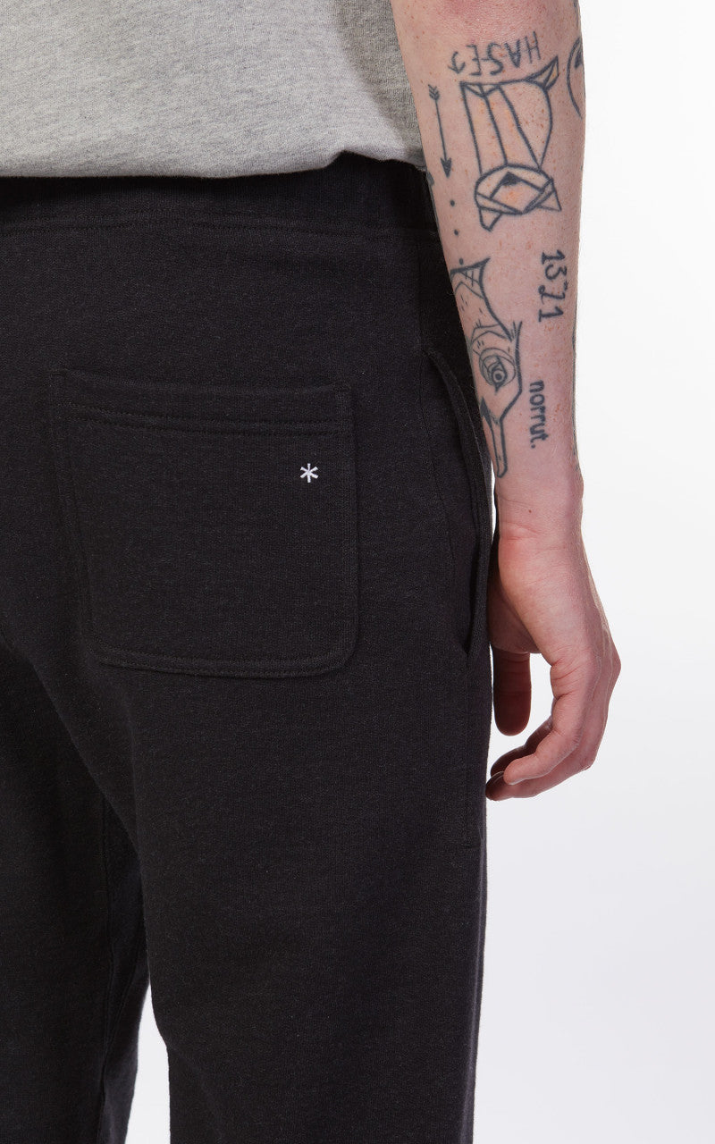 Snow Peak Recycled Cotton Sweat Pants Black