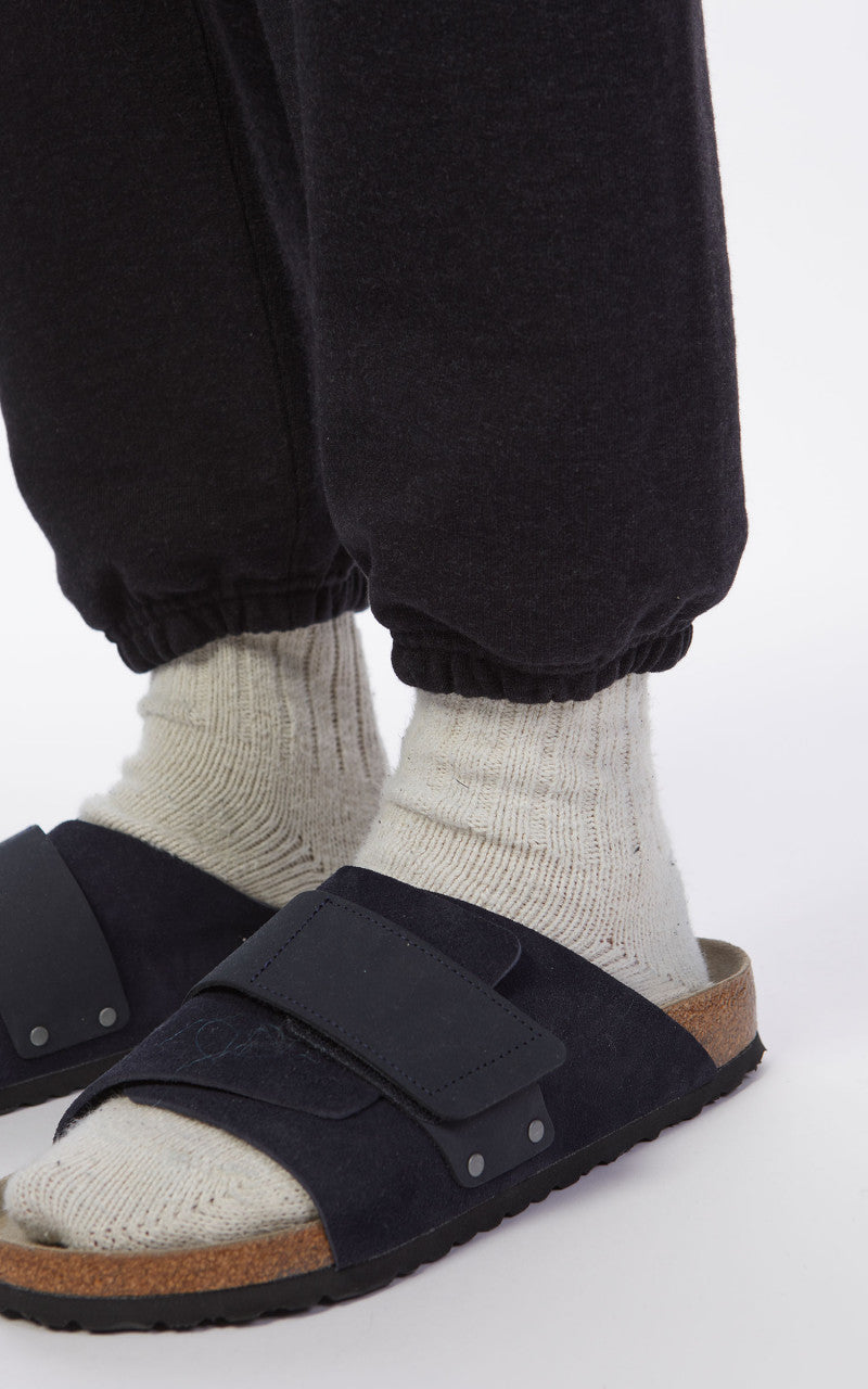 Snow Peak Recycled Cotton Sweat Pants Black