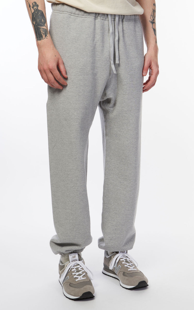 Snow Peak Recycled Cotton Sweat Pants Melange Grey