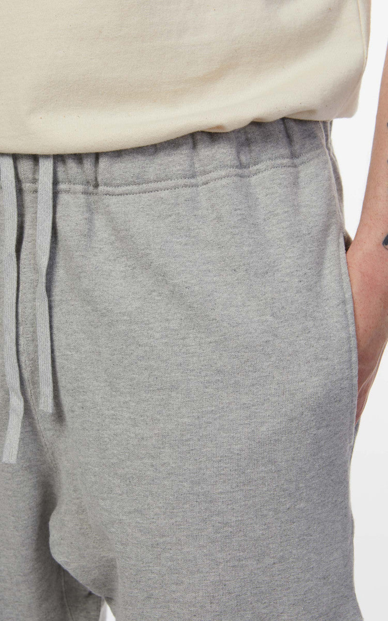 Snow Peak Recycled Cotton Sweat Pants Melange Grey