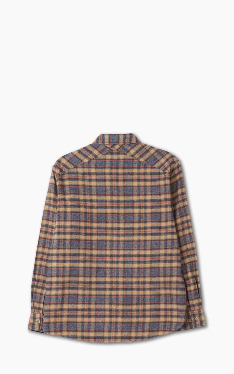 Pendleton Fremont Flannel Shirt Brown/Black/Red Plaid