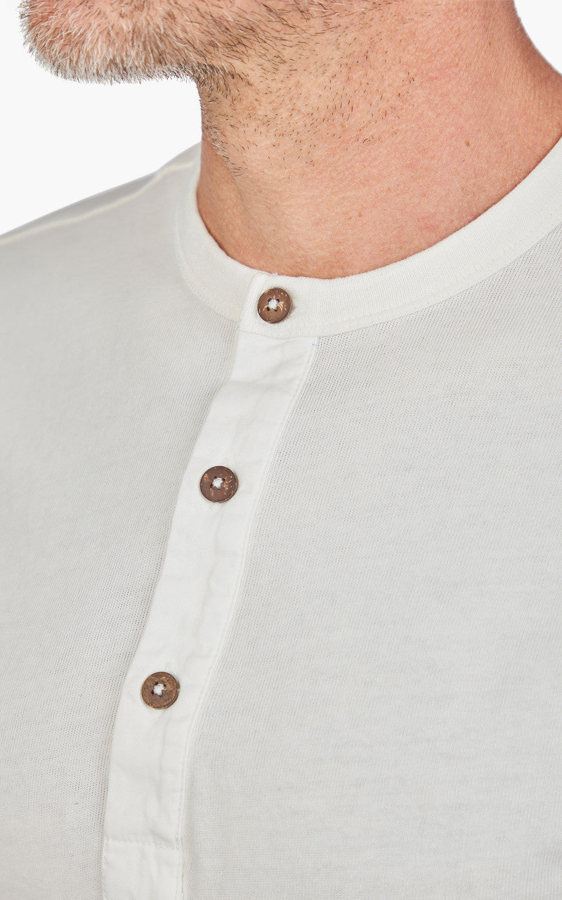 Pike Brothers 1927 Henley Short Sleeve Ecru