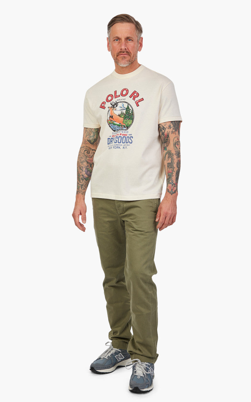 Polo Ralph Lauren Classic Fit Logo Jersey T-Shirt White