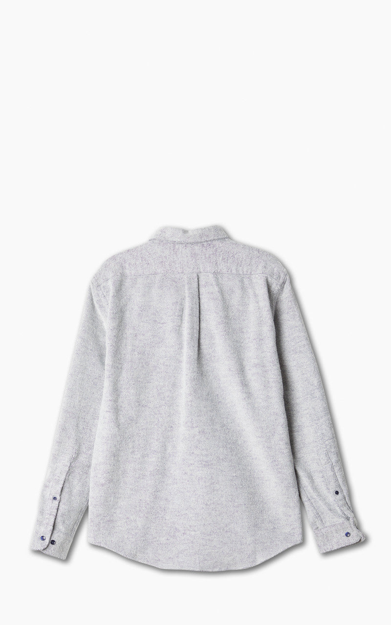 Portuguese Flannel Off Rail Shirt White