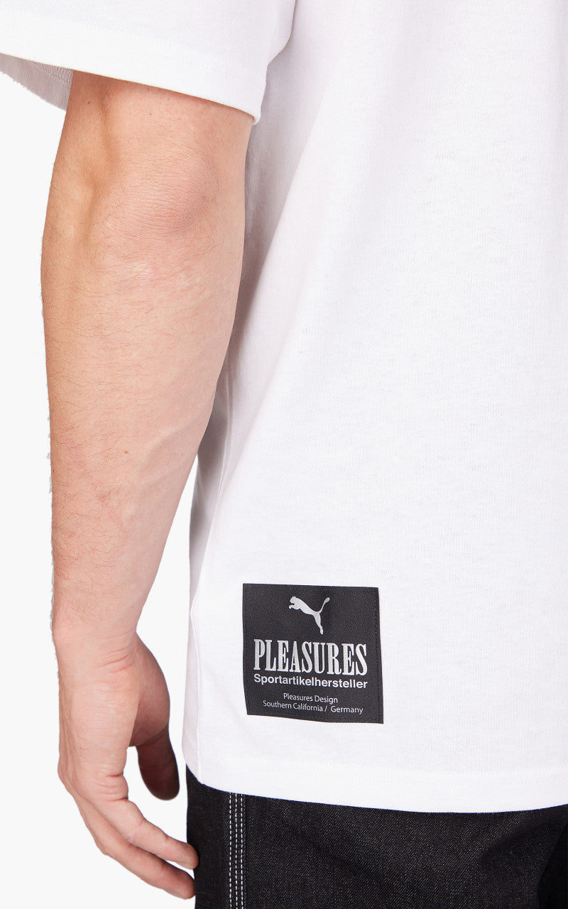 Puma x PLEASURES Graphic Tee Puma White