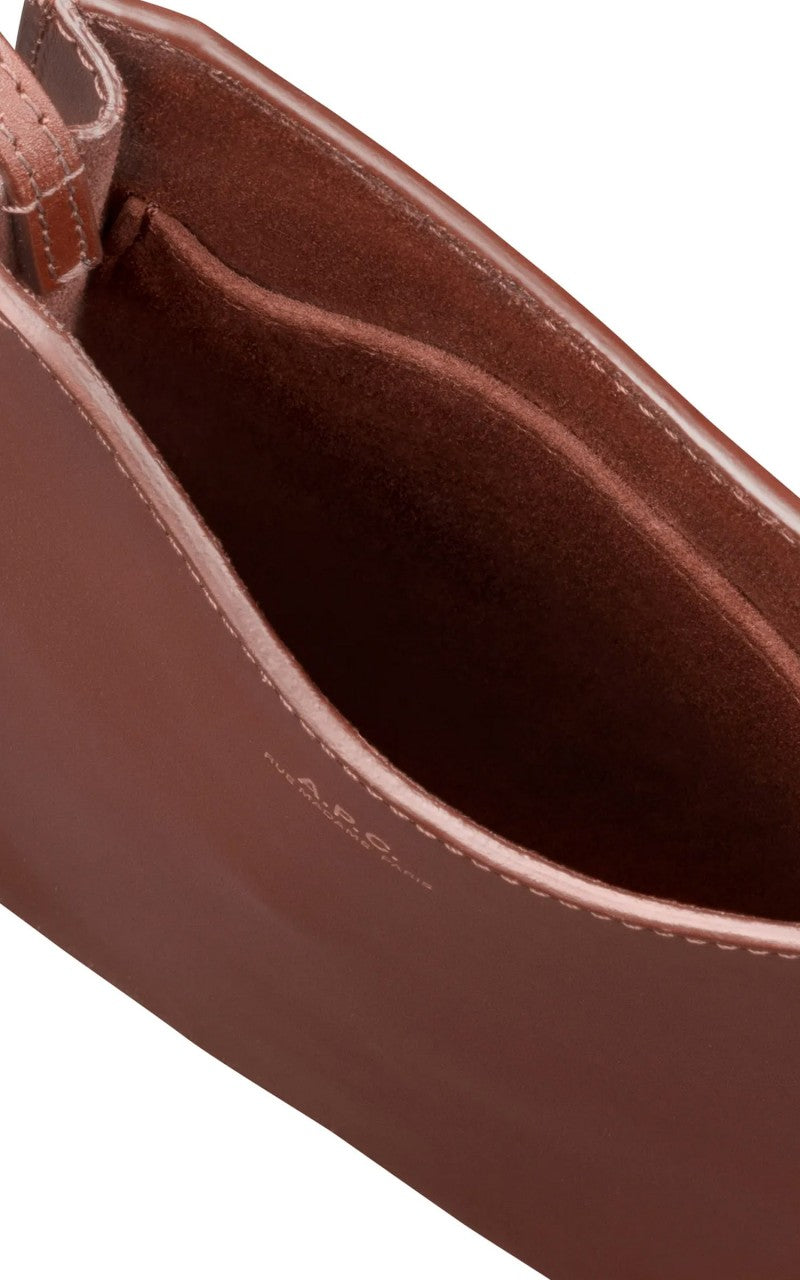 A.P.C. Jamie Neck Pouch Nut