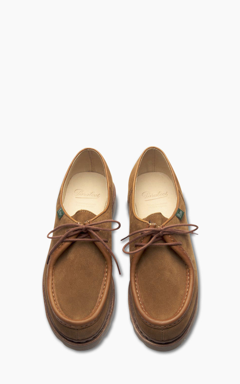 Paraboot Michael Derby Suede Whisky