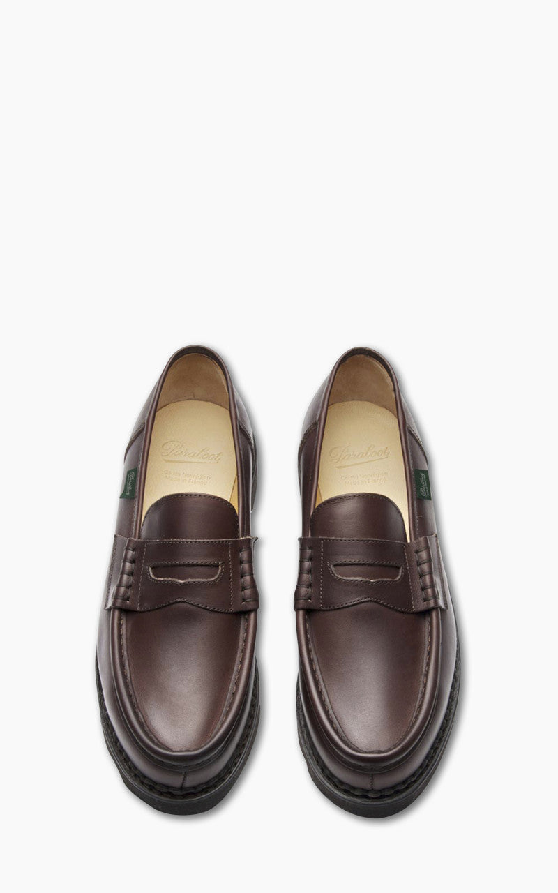靴 Paraboots reims Paraboot | Brown Lis Cafe Leather Reims Loafers | Fine Menswear