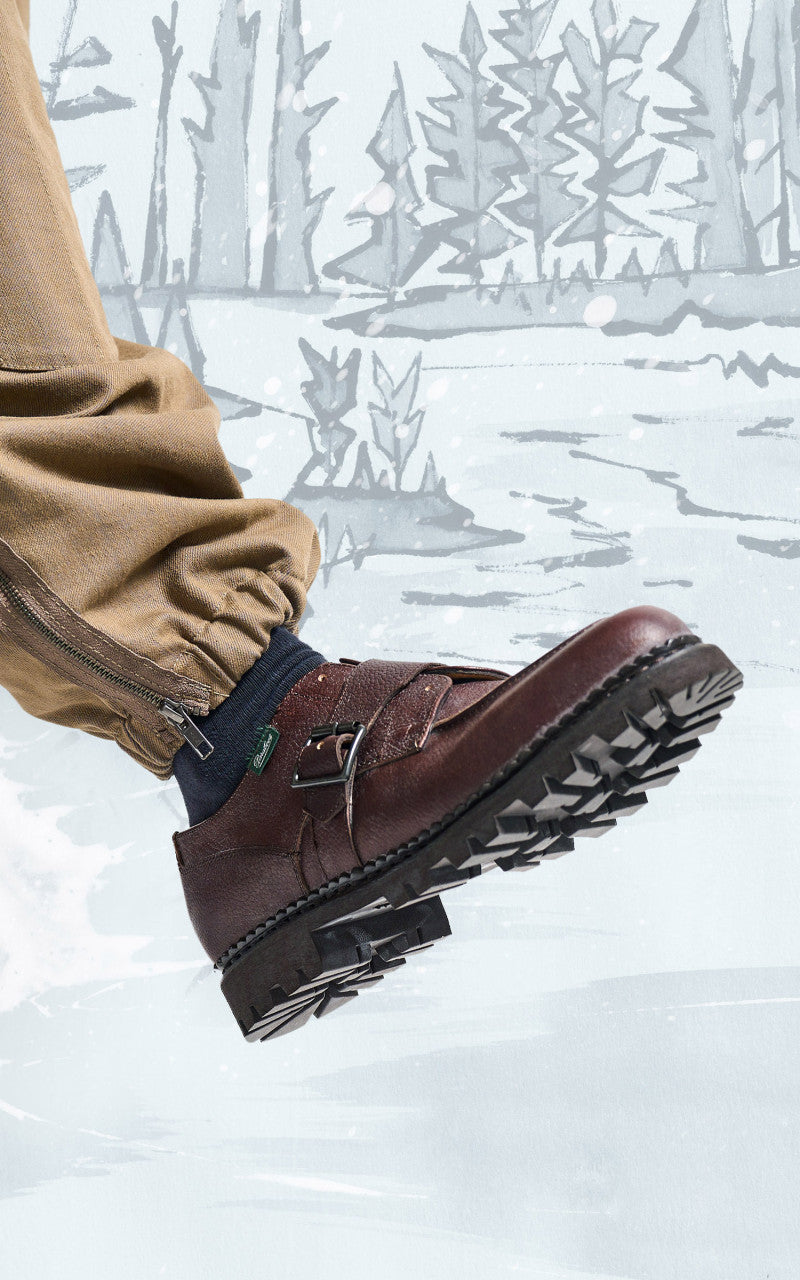 Paraboot x Engineered Garments Chambord EG Grainé Ebony