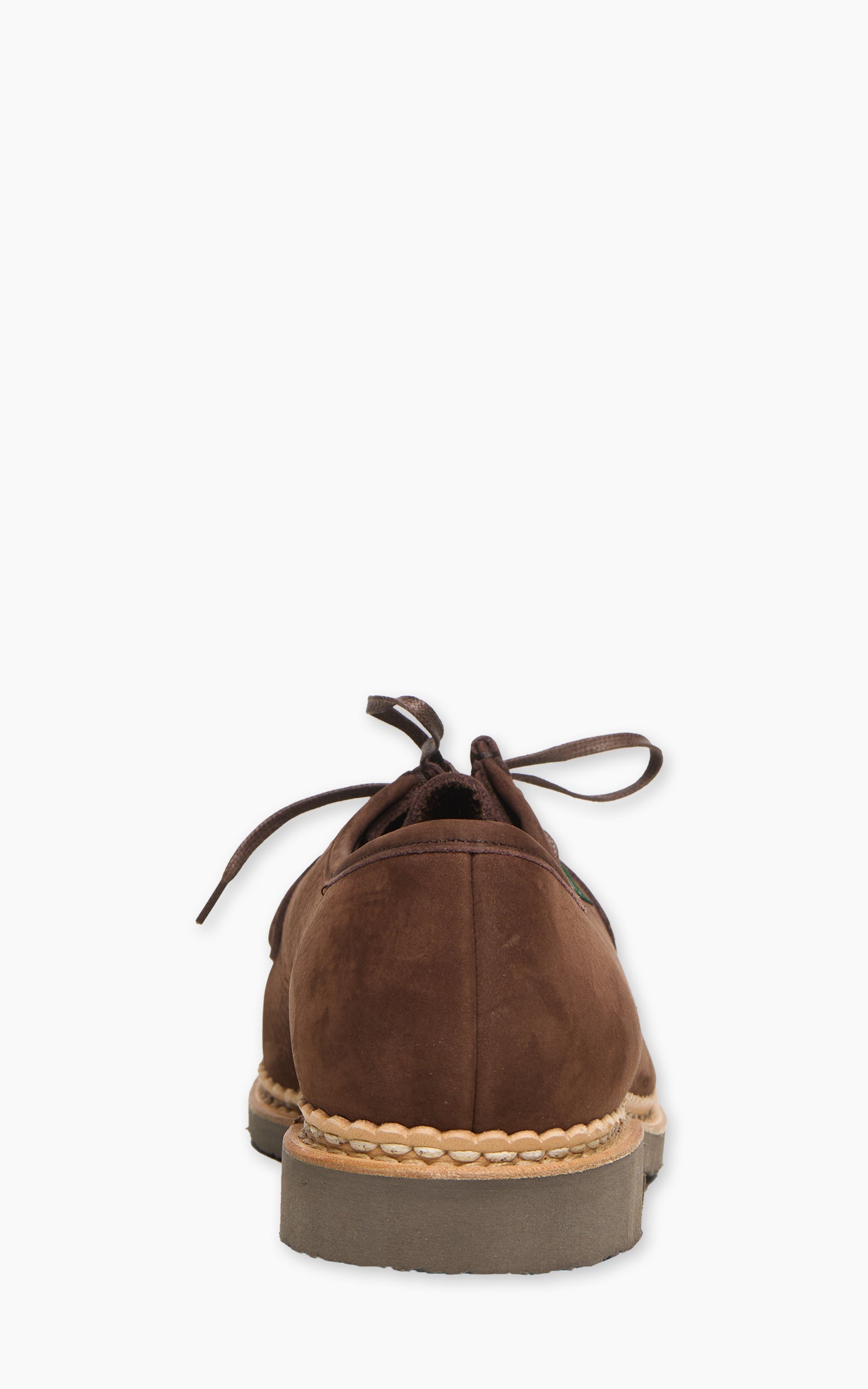 Paraboot Micka Derby Taurillon Nubuck Chocolat