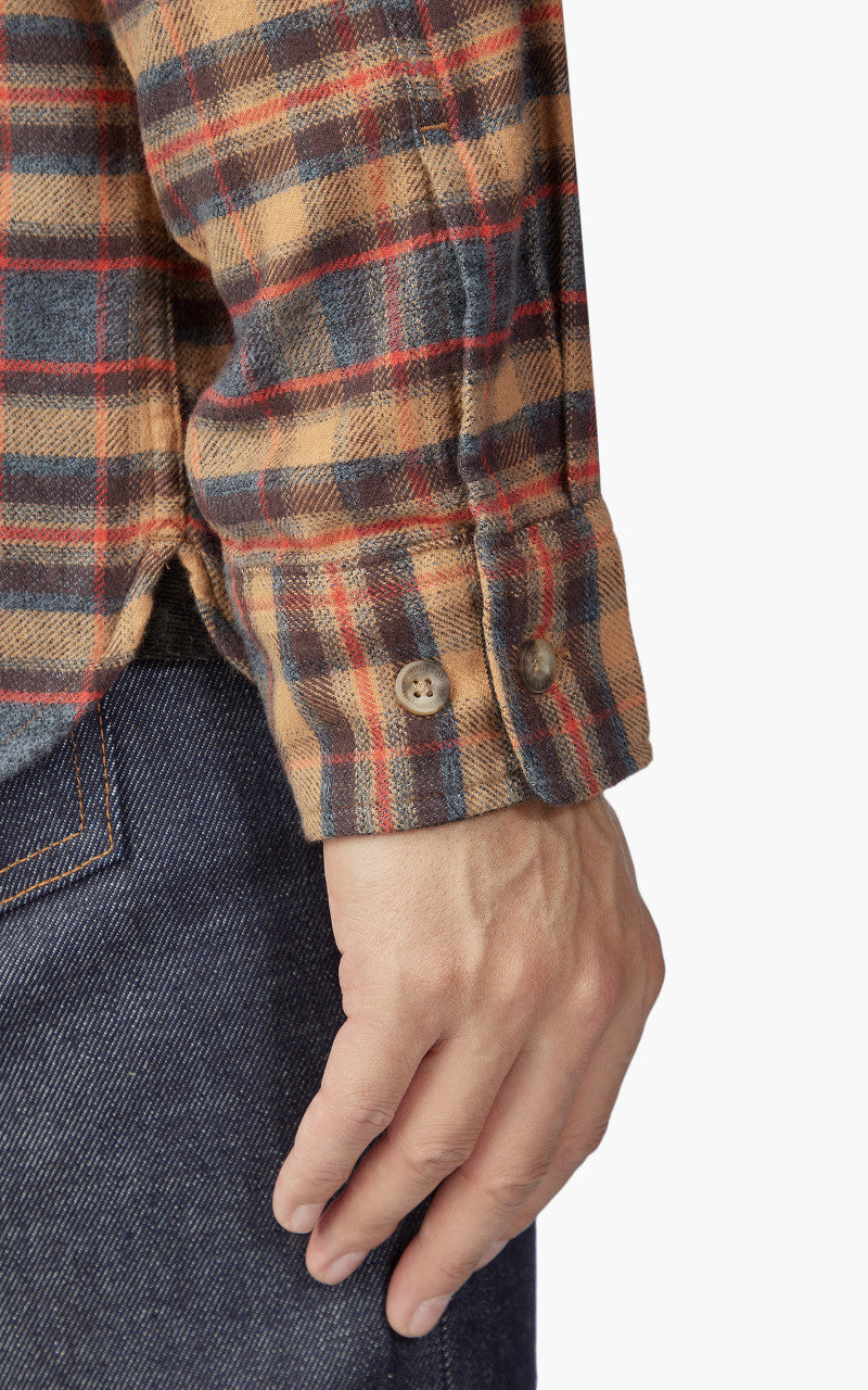 Pendleton Fremont Flannel Shirt Brown/Black/Red Plaid