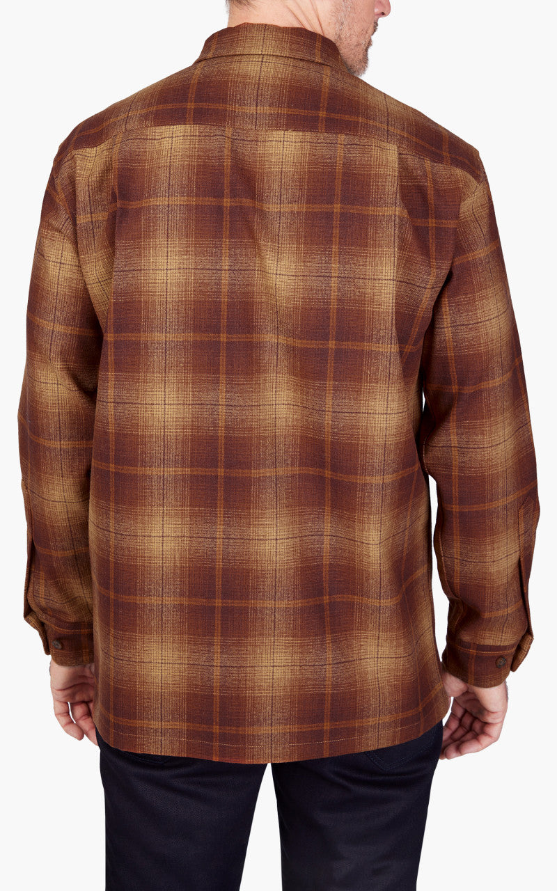 Pendleton Original Board Shirt Gold/Rust Ombre