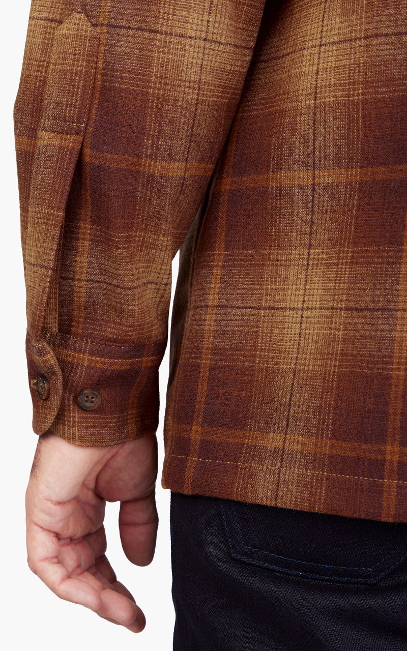 Pendleton Original Board Shirt Gold/Rust Ombre