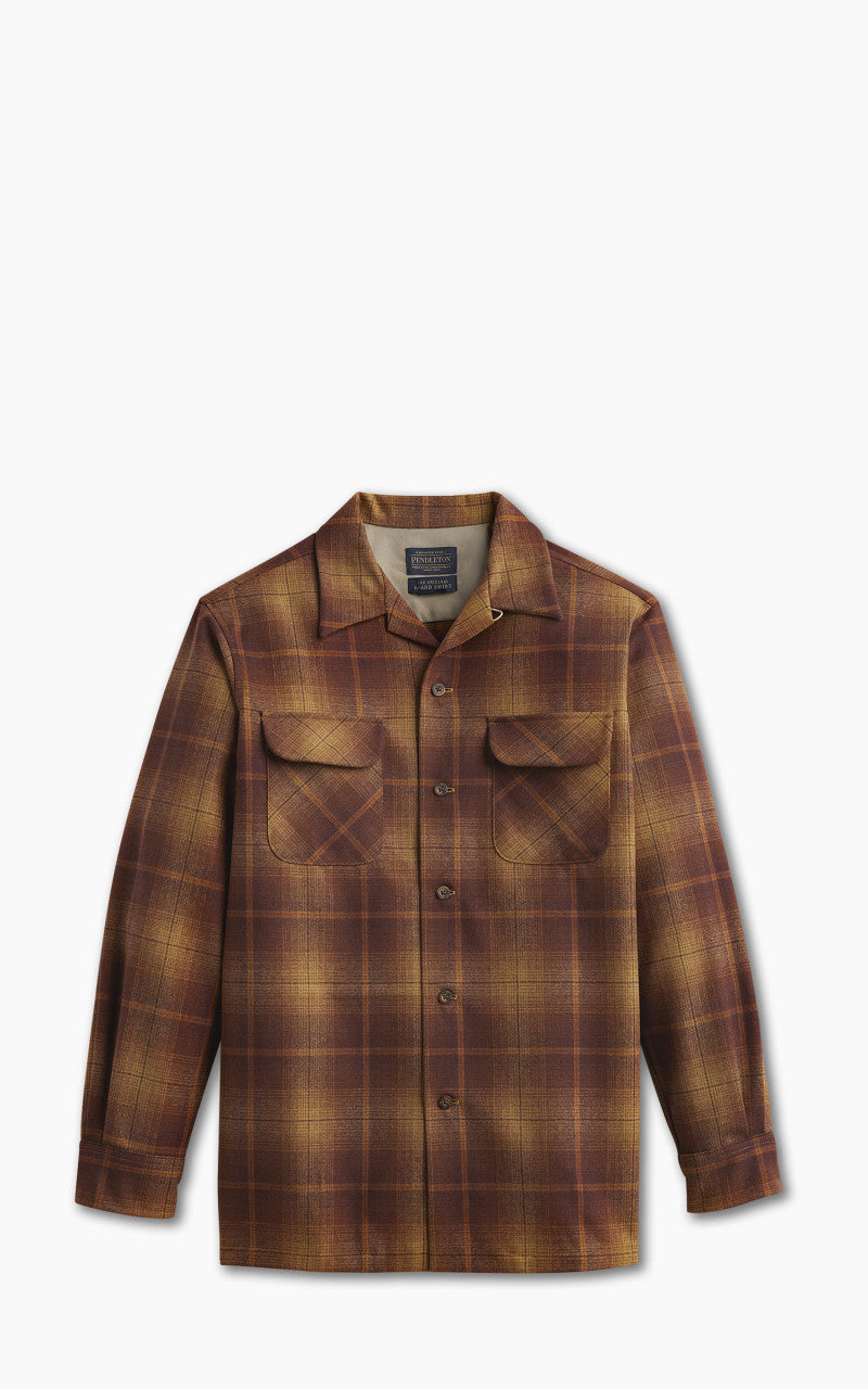 Pendleton Original Board Shirt Gold/Rust Ombre