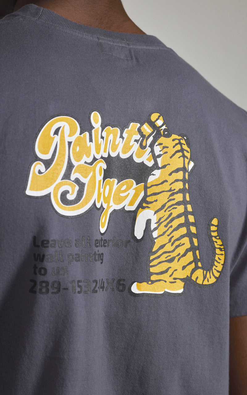 Pherrow’s 25S-PT11 T-Shirt Tiger Charcoal