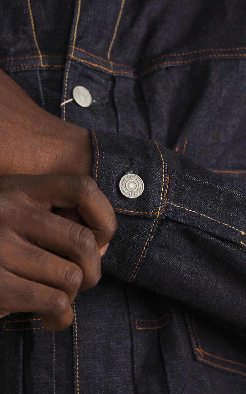 Pherrow's 407J-SW Type 2 Denim Jacket Indigo