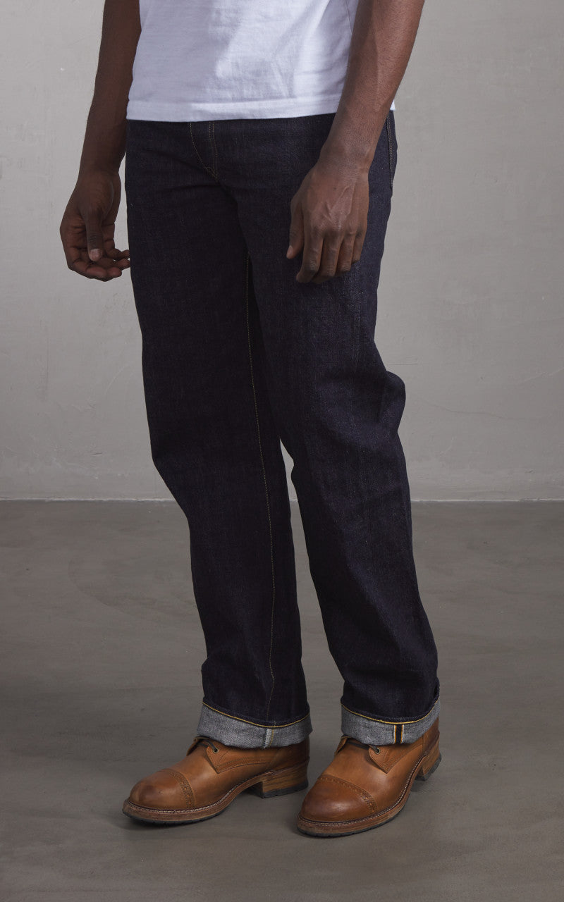 Pherrow's 451SW Wide Straight Jeans Indigo
