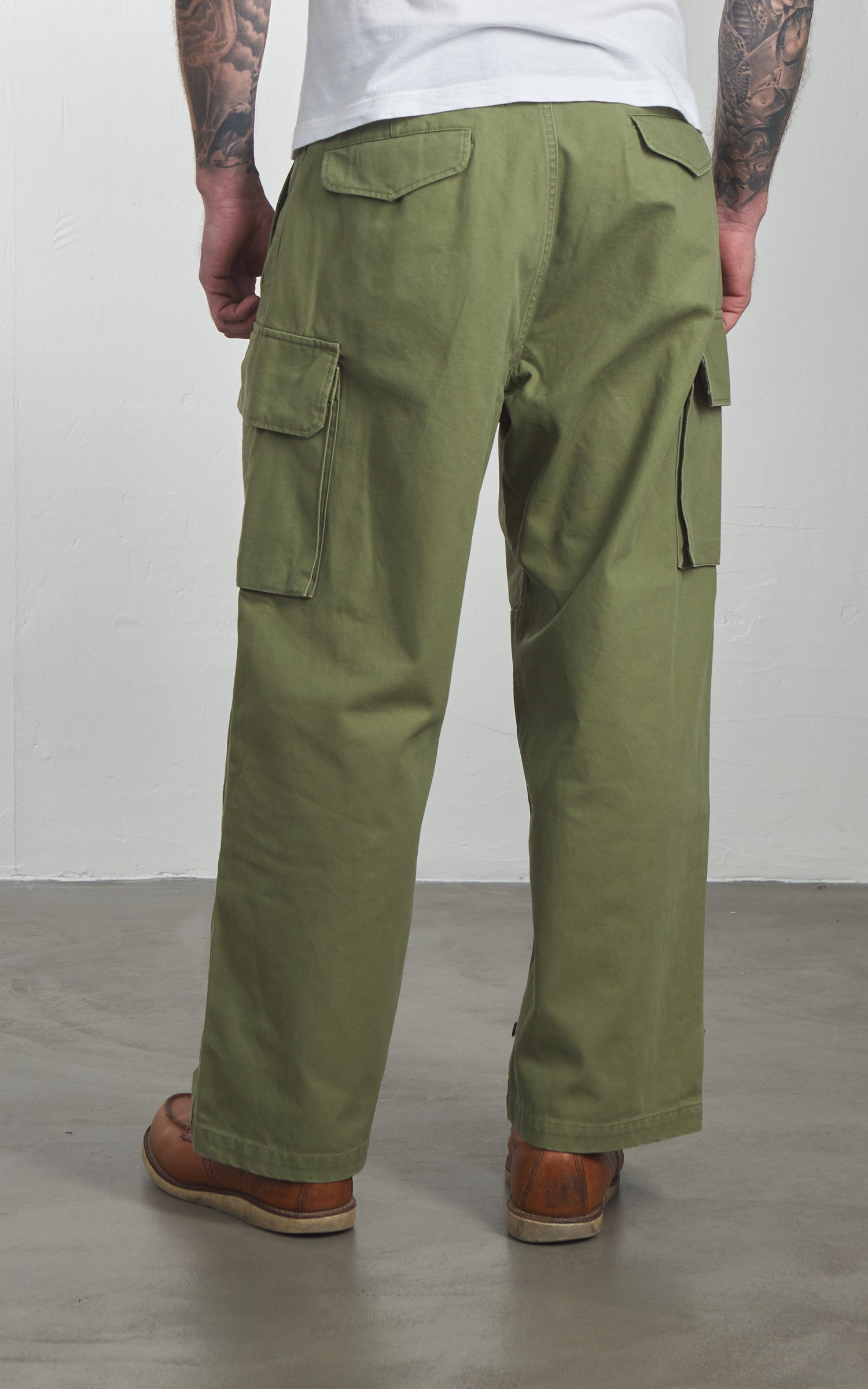 Pherrow's 25W-P-M47 French Military M47 Cargo Pant Olive