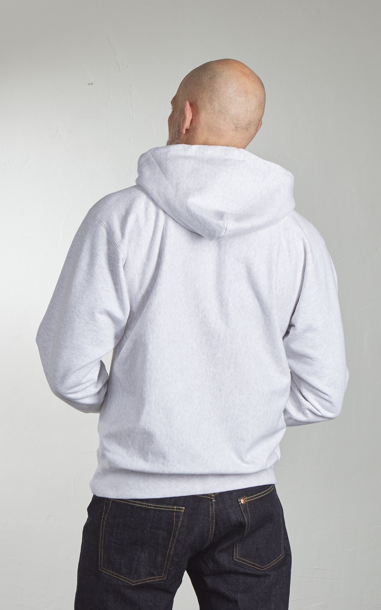 Pherrow's 25W-PRHP Heavyweight Pullover Hoodie Oatmeal