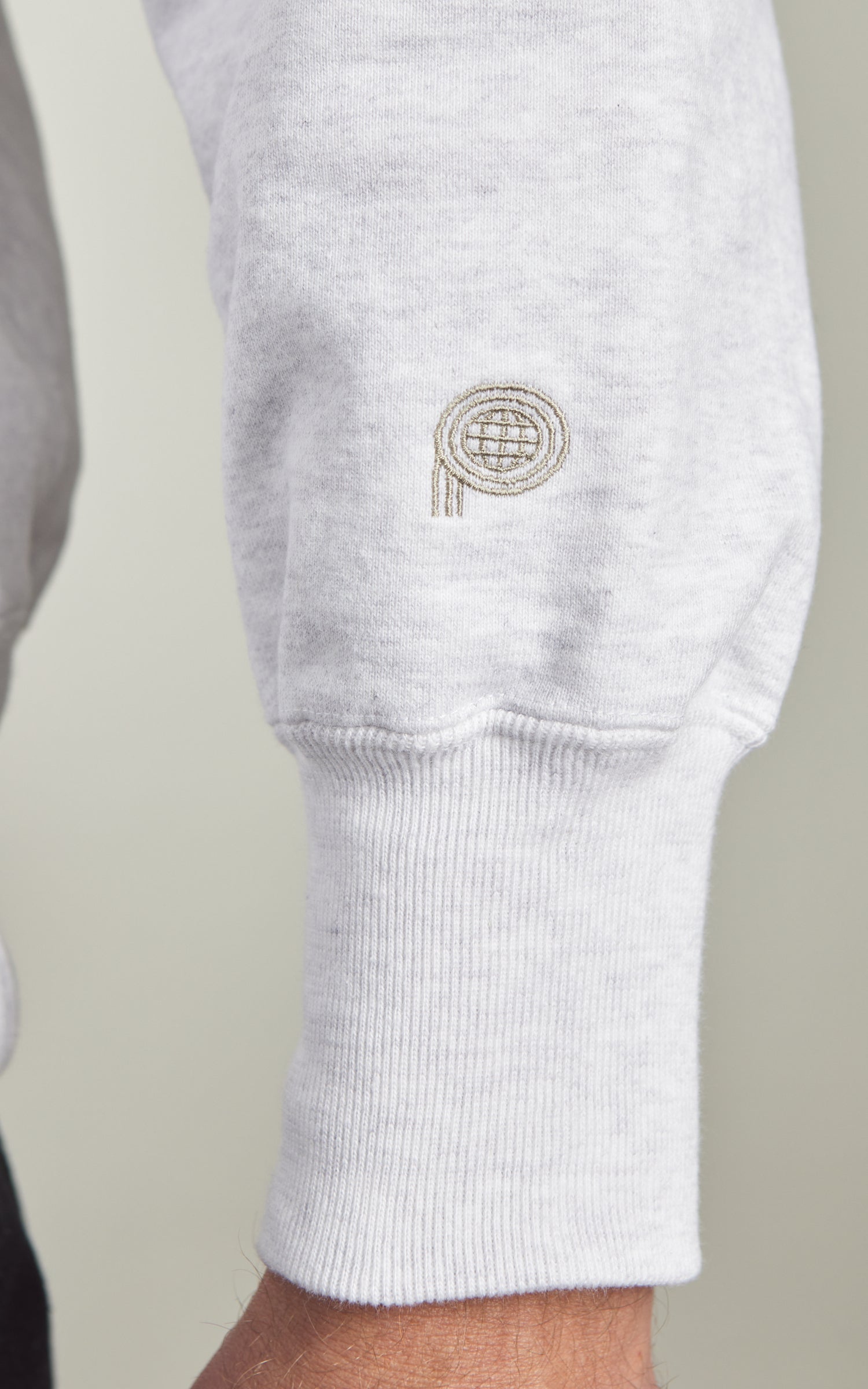 Pherrow's 25W-PRHP Heavyweight Pullover Hoodie Oatmeal