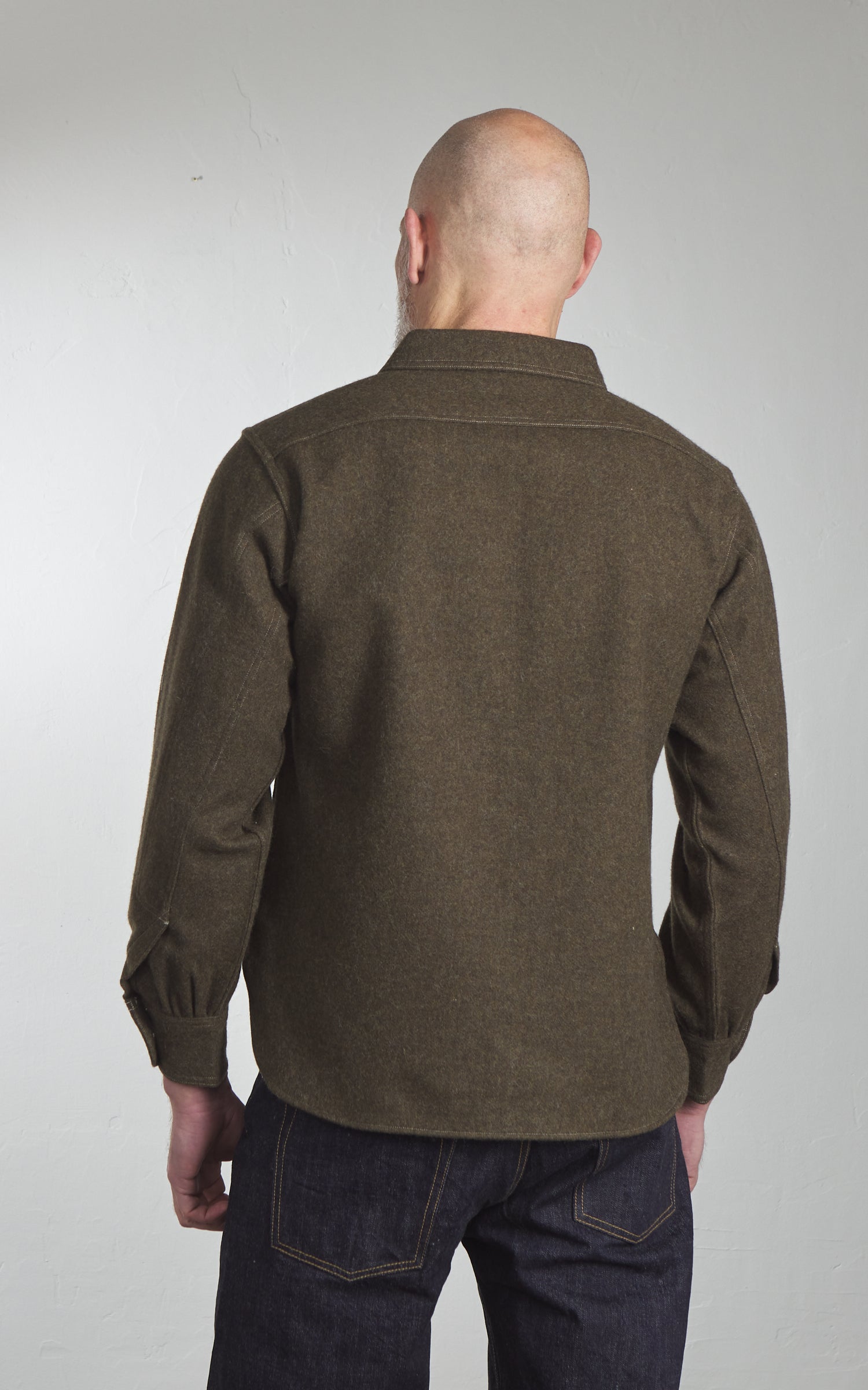 Pherrow's 25W-P.30CPO 1930s CPO Shirt Olive