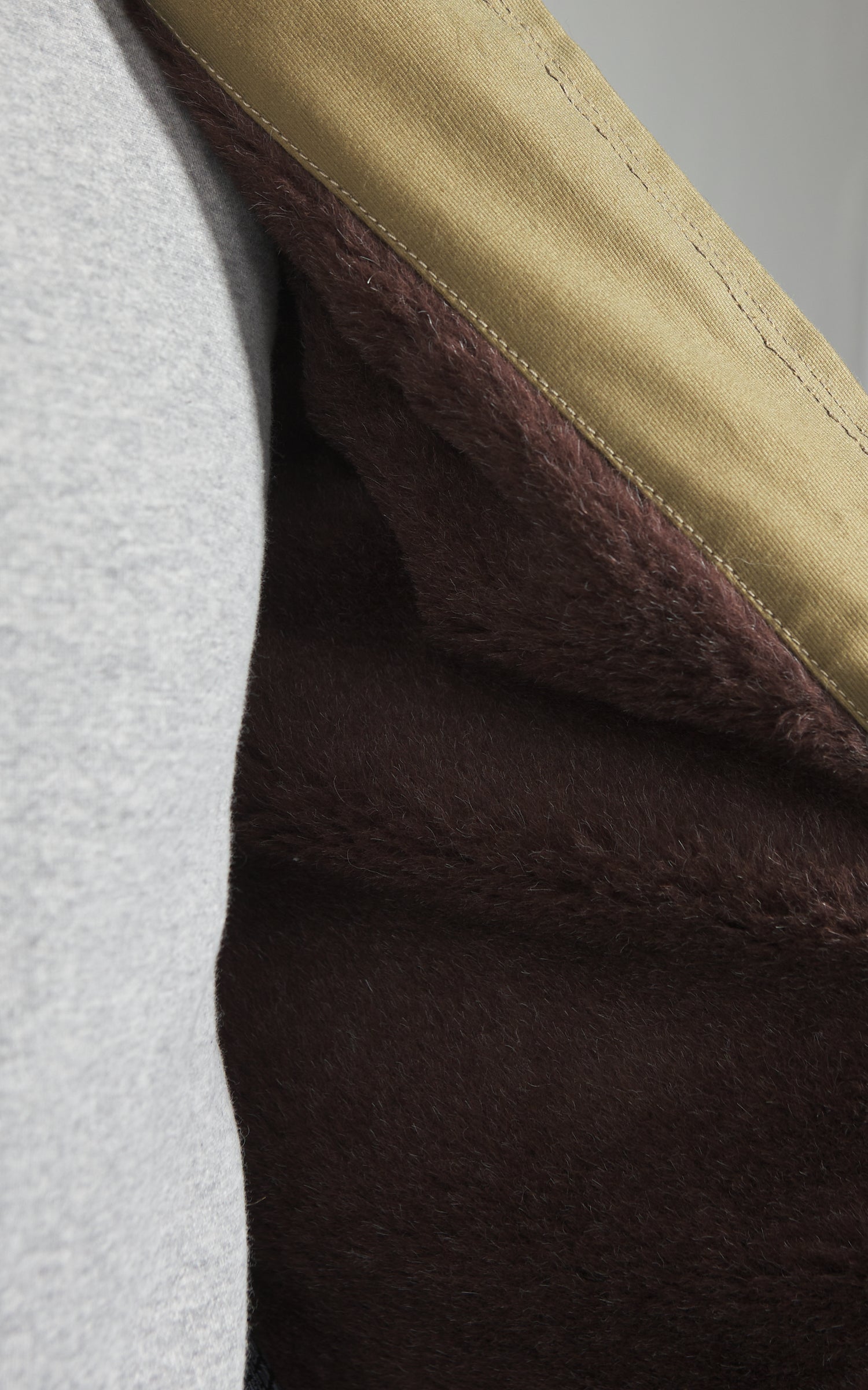 Pherrow's 25W-P1168DJ Deck Jacket Alpaca Faded Khaki