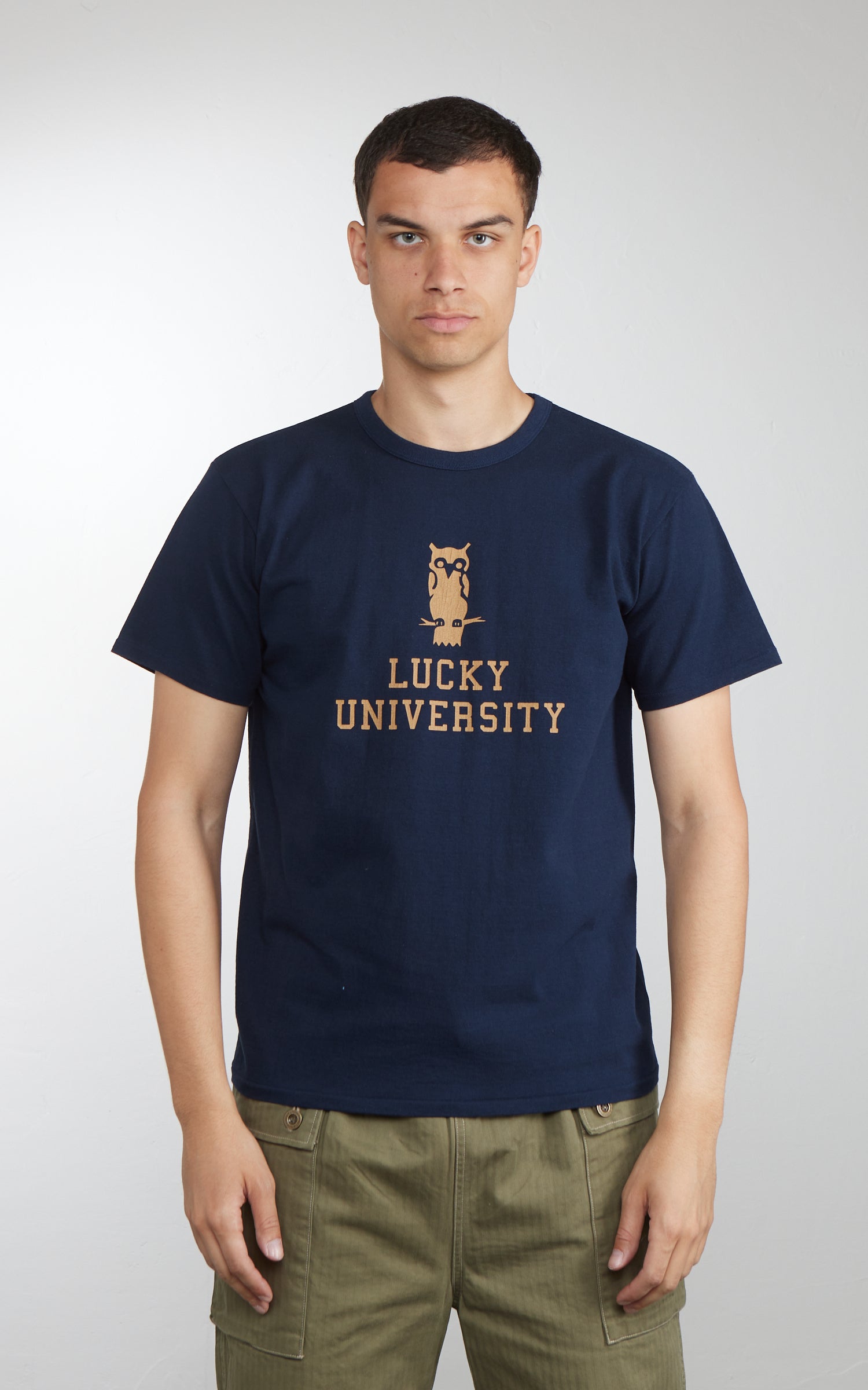 Pherrow's 26S-PMT2 Short Sleeve T-Shirt Navy