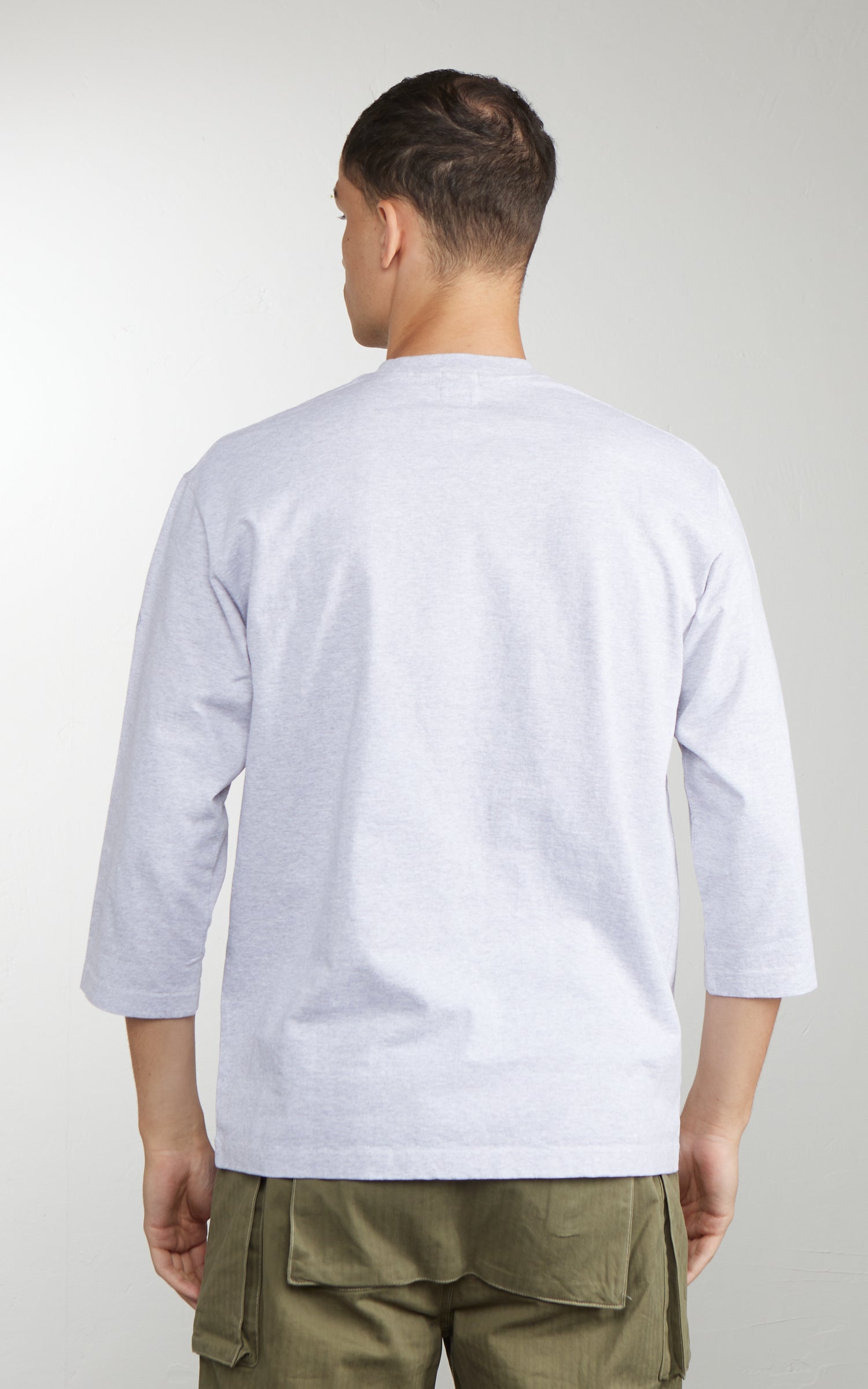 Pherrow's 26S-PTQS Three-Quarter Sleeve T-Shirt Oatmeal