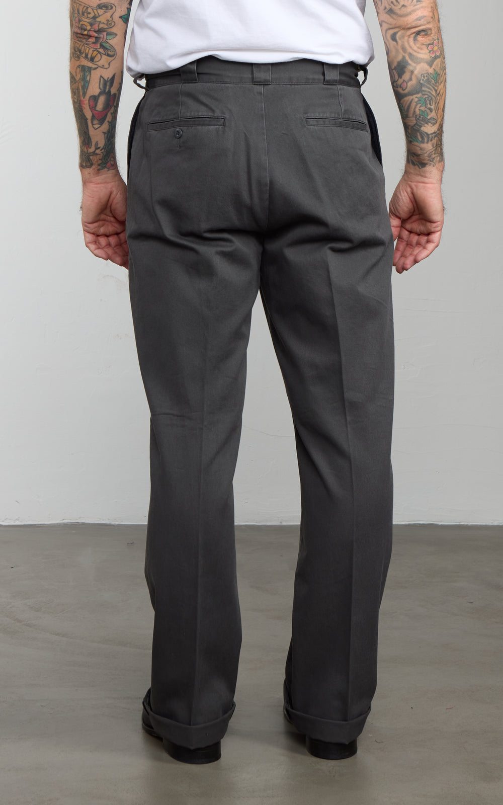 Pherrow's 26W-PDKP1 Pants Faded Black