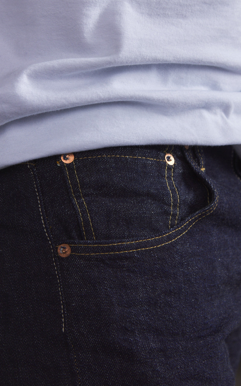 Pherrow's 421SW Classic Straight Jeans Indigo