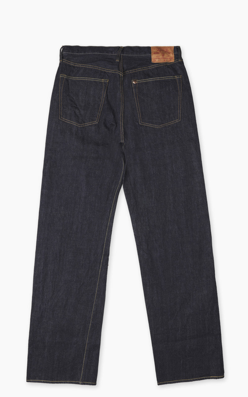 Pherrow's 451SW Wide Straight Jeans Indigo