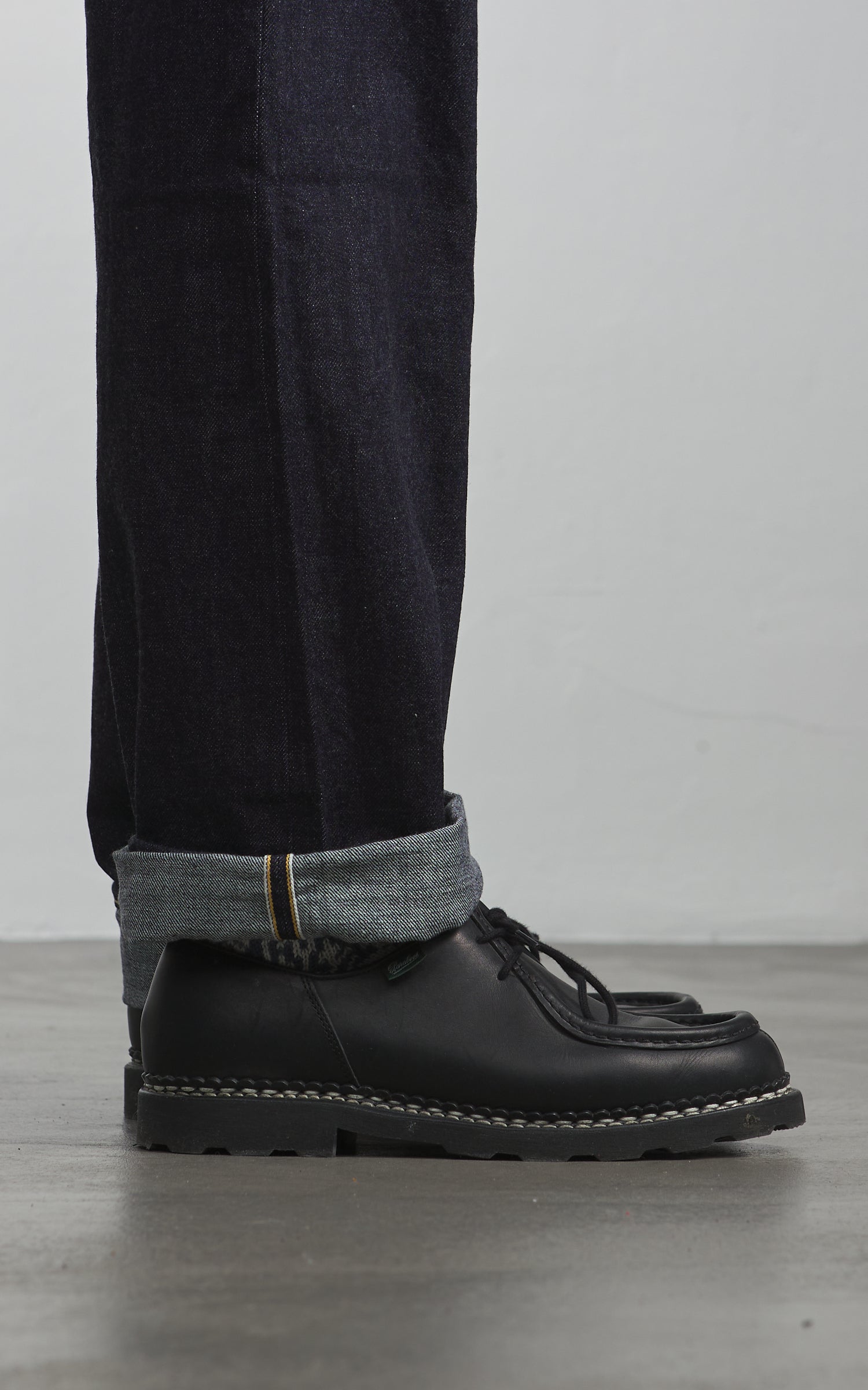 Pherrow's 521SW Straight Selvedge Jeans Indigo