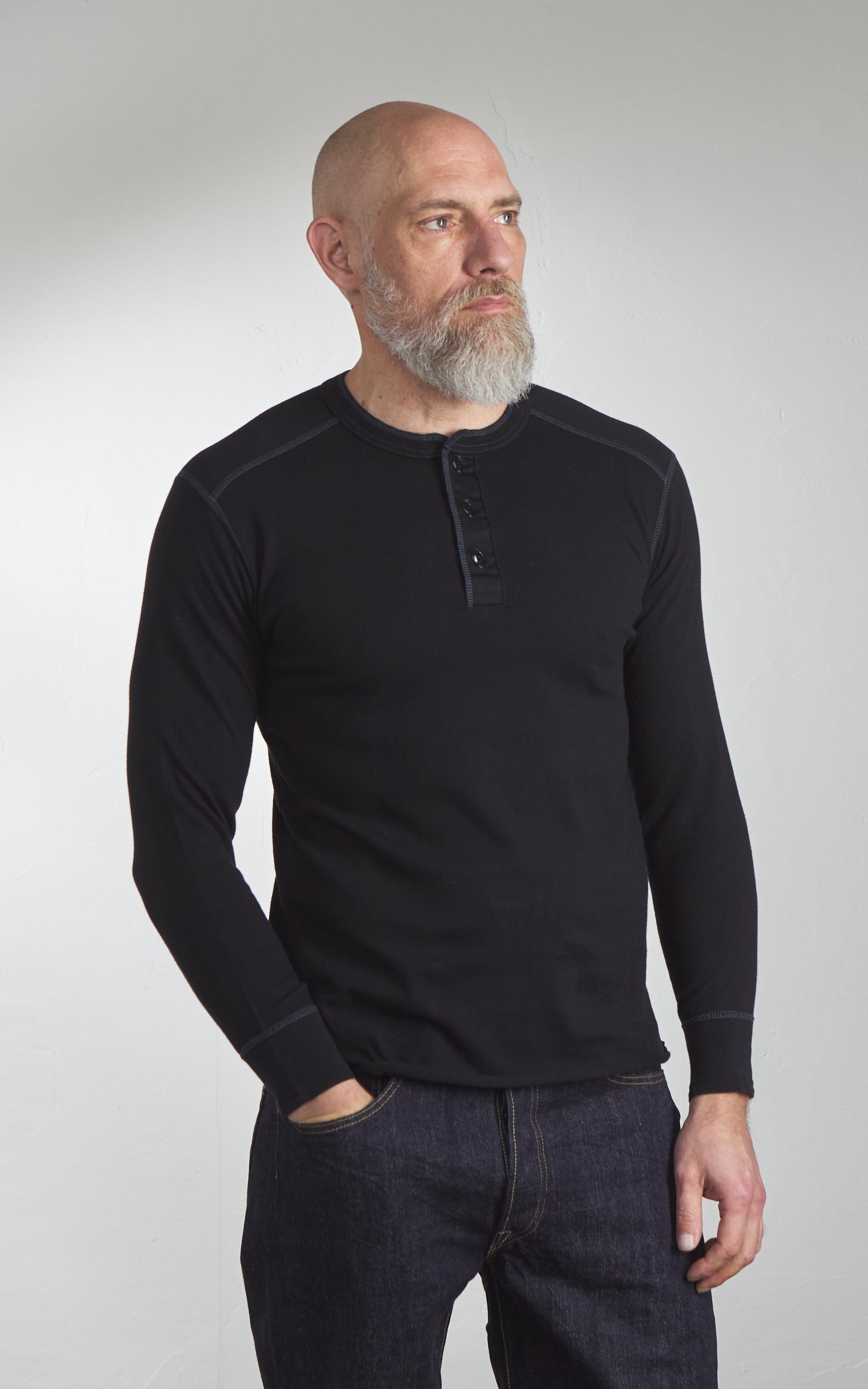 Pherrow's PCT2 Henley Longsleeve Black