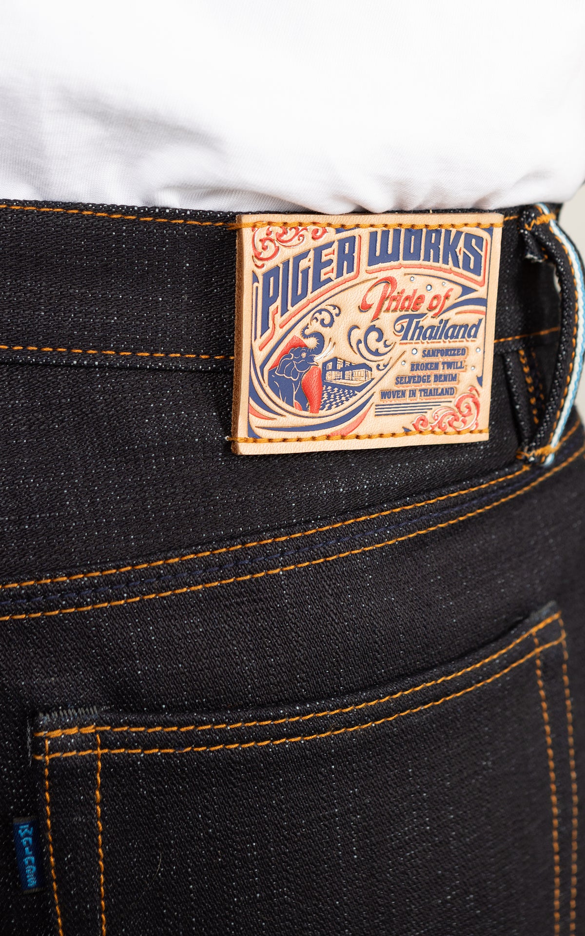 Piger Works 18PT Pride of Thailand Heavyweight Jeans 18oz
