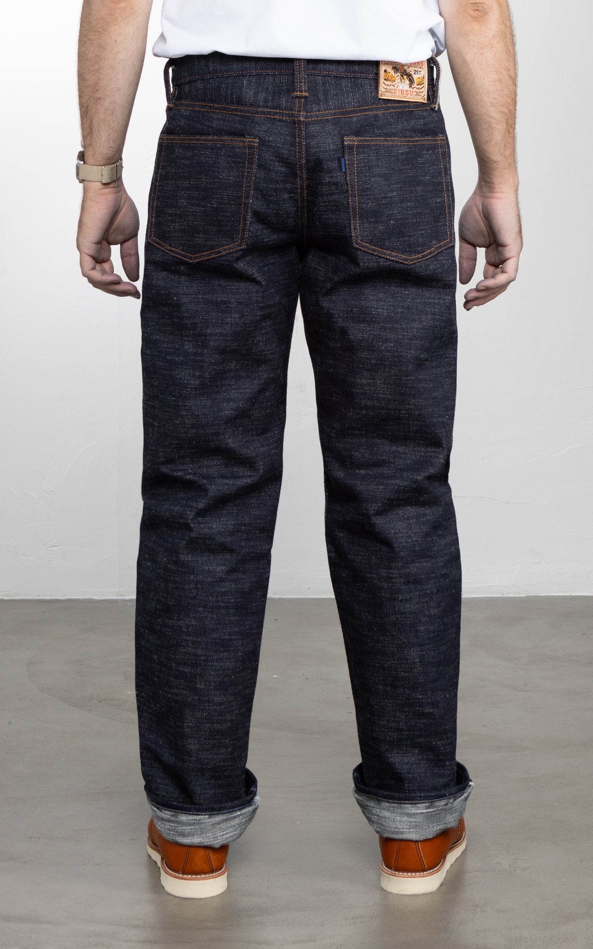 Piger Works 21BSU Slubby Unsanforized Broken Twill Heavyweight Jeans 21oz