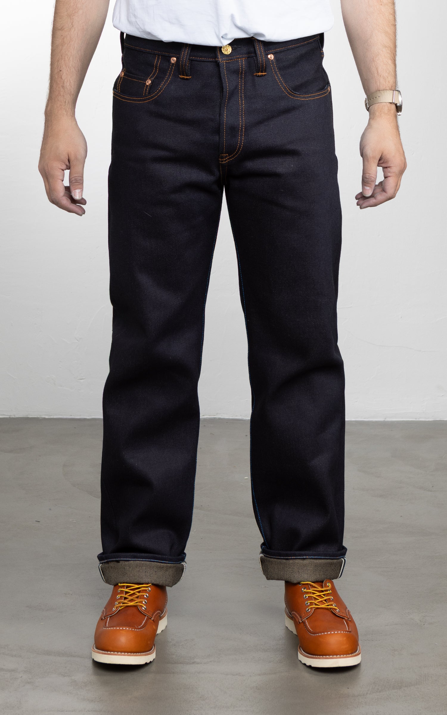 OrSlow Vintage Fit Army Trousers Dark Khaki