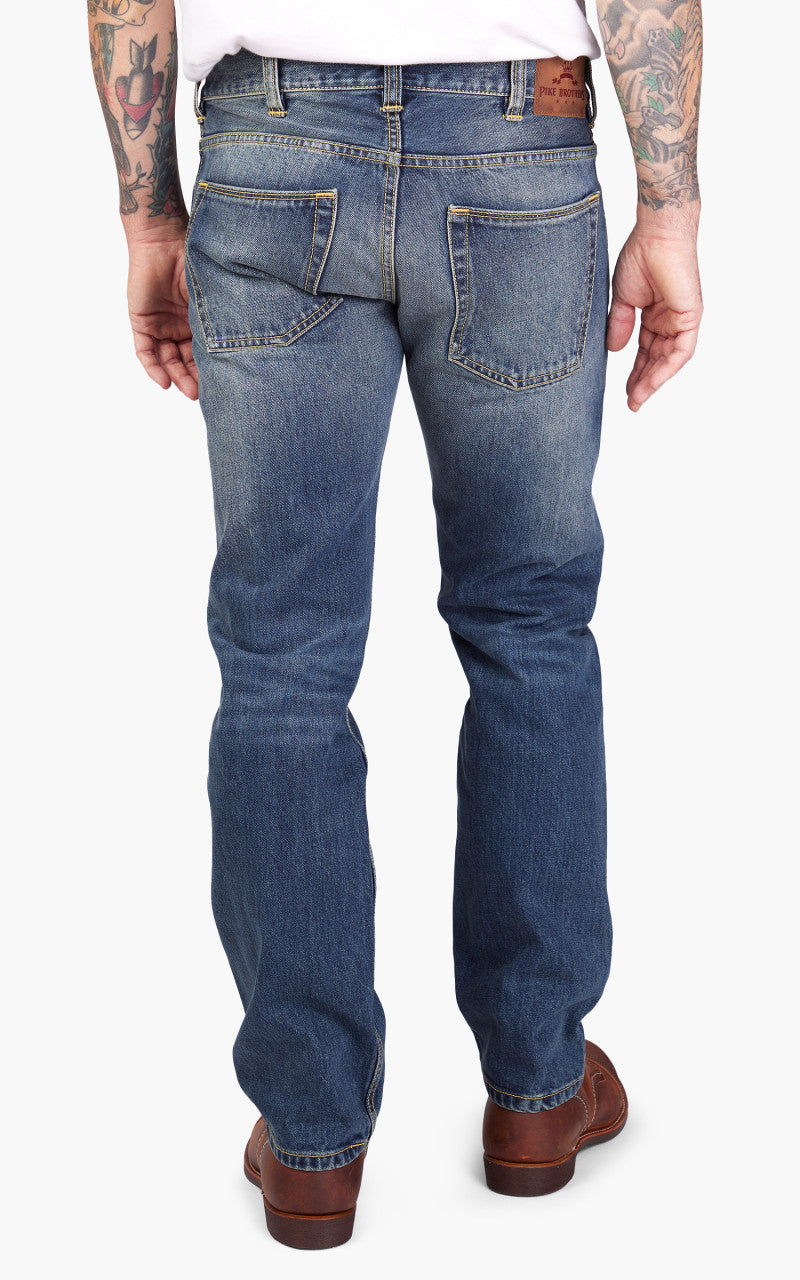 Pike Brothers 1958 Roamer Pant Selvedge Indigo 106 Rinse