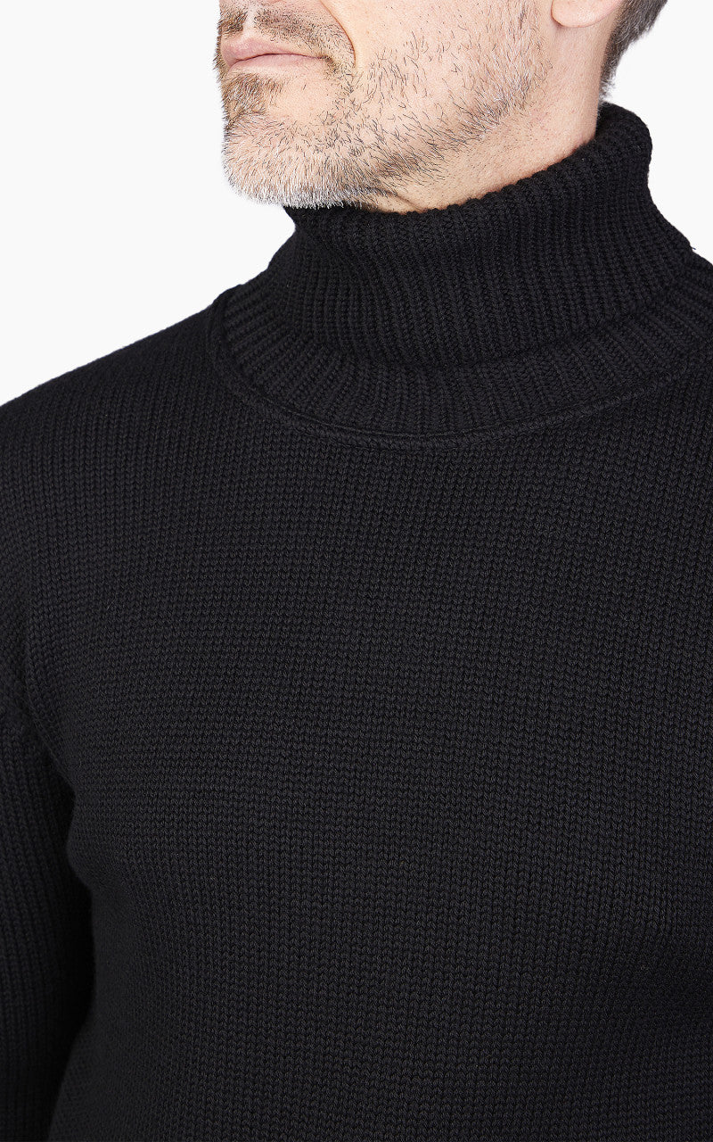 Pike Brothers 1923 Turtle Neck Black