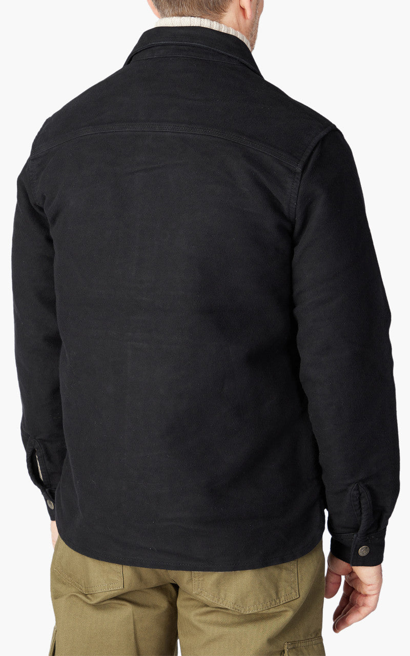 Pike Brothers 1943 CPO Shirt Moleskin Sulphur Black